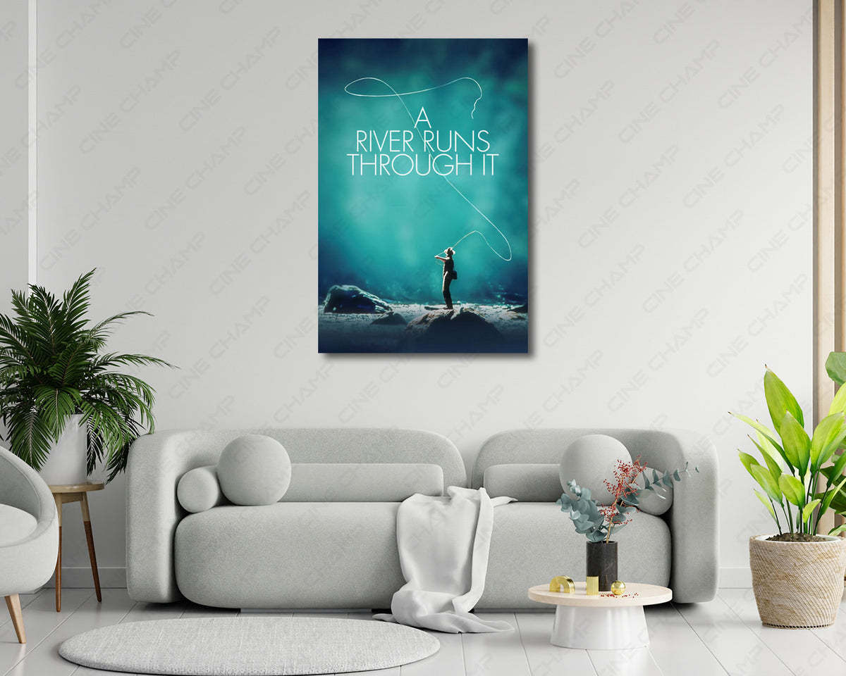 A River Runs Through It Fly Fishing Artwork
