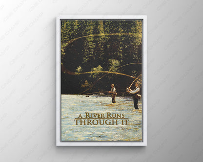 A River Runs Through It Fly Fishing Wall Art