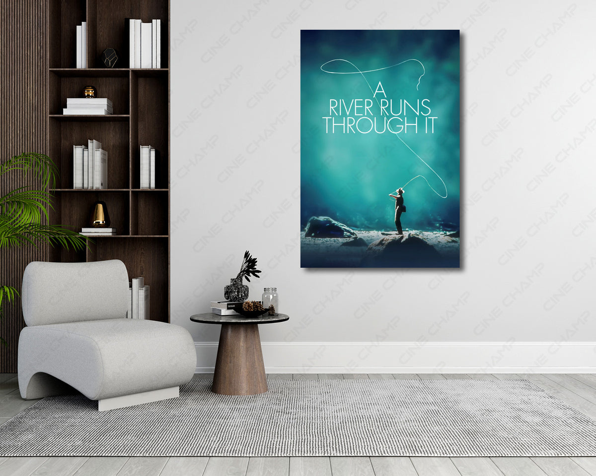 A River Runs Through It Montana Movie Canvas