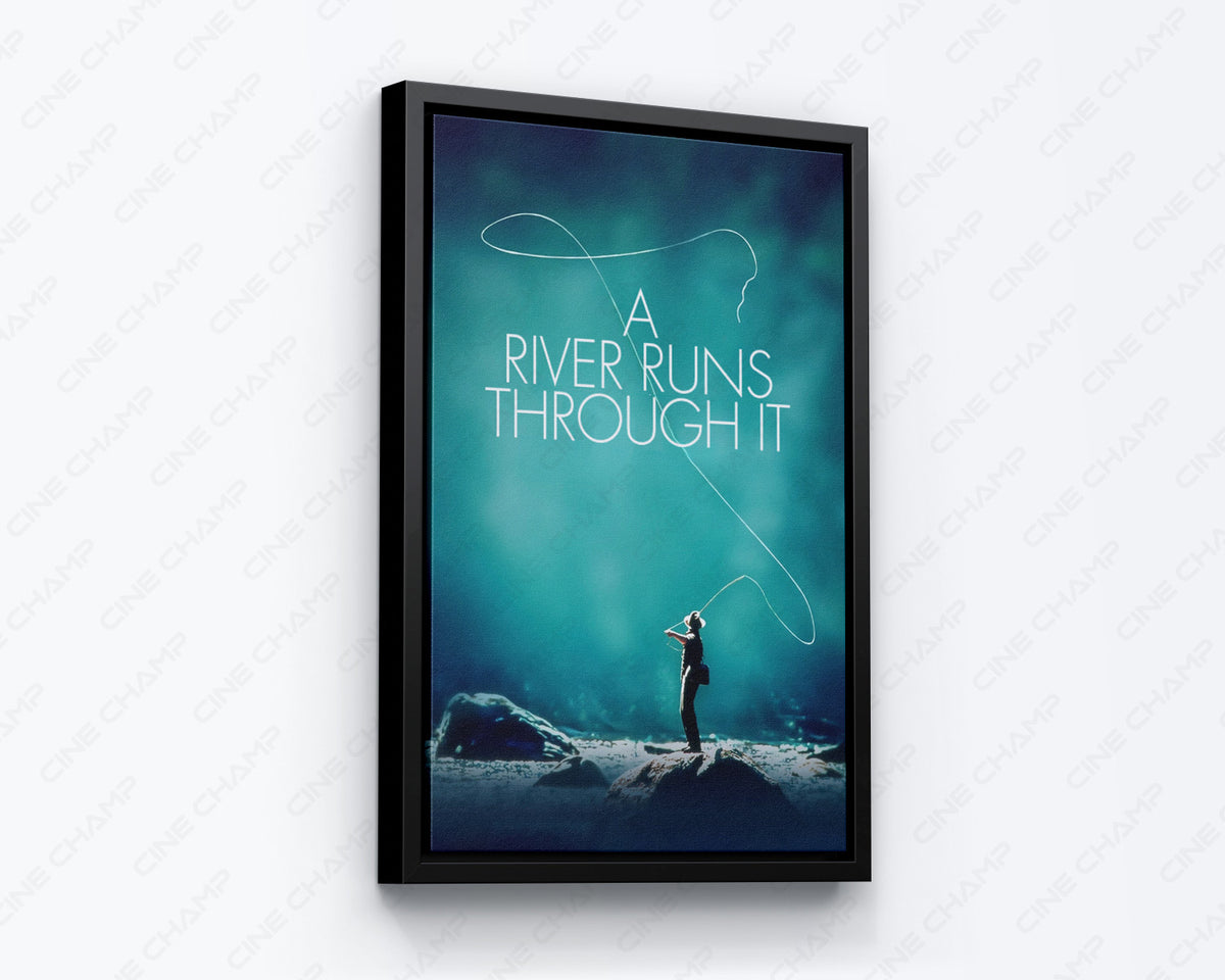 A River Runs Through It River Landscape Canvas
