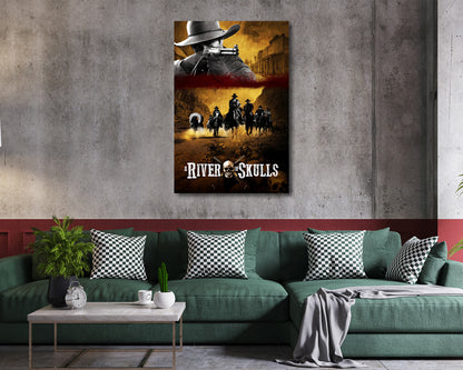 A River of Skulls Frontier Film Print