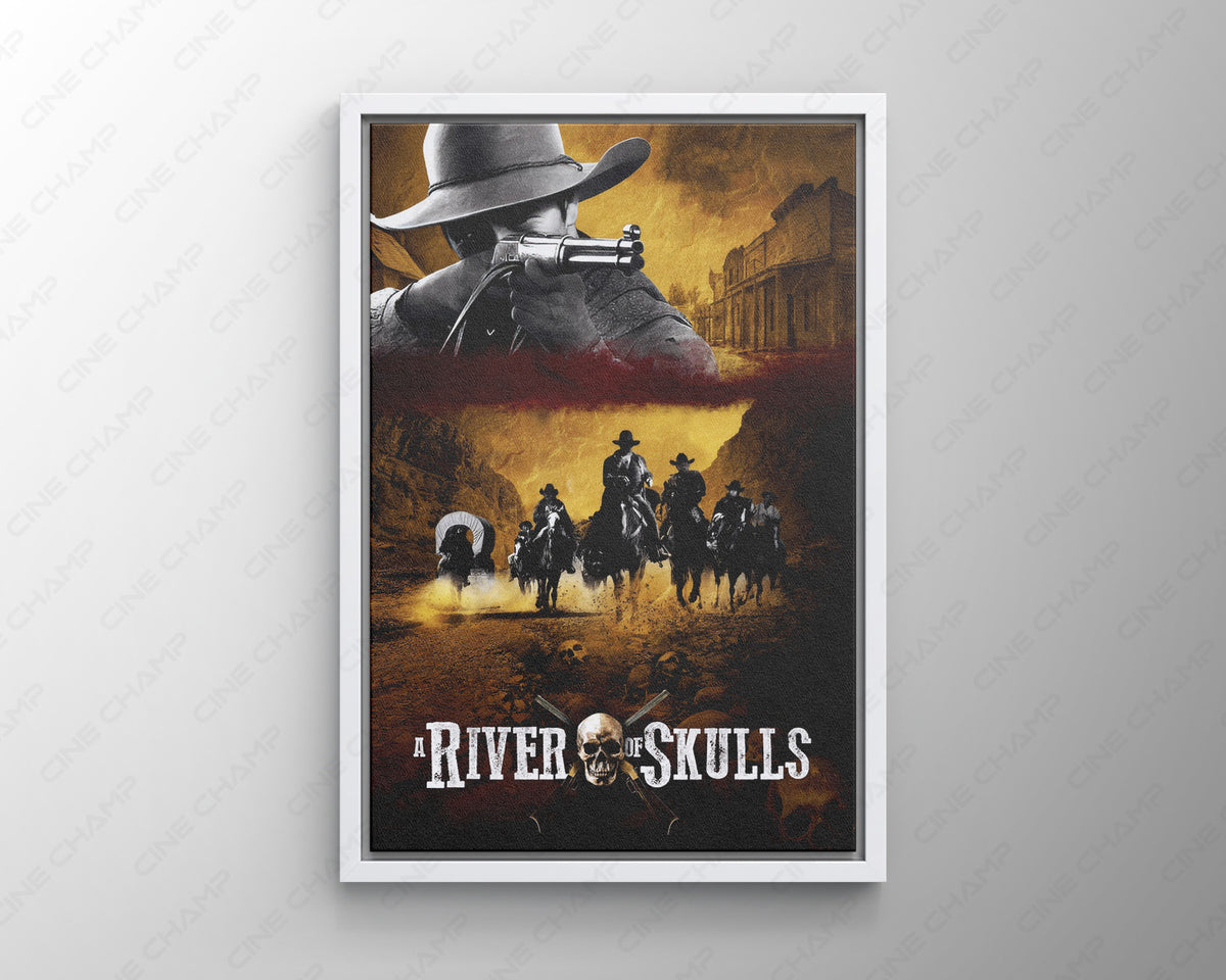 A River of Skulls Gold Rush Artwork