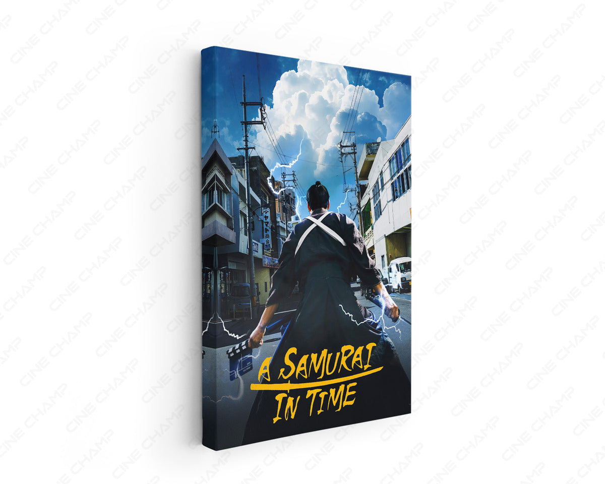A Samurai in Time Canvas Wall Art