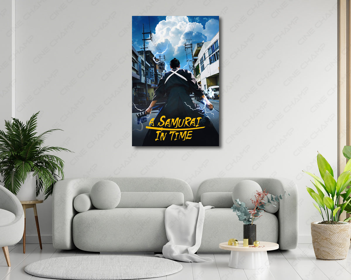 A Samurai in Time Japanese Movie Canvas