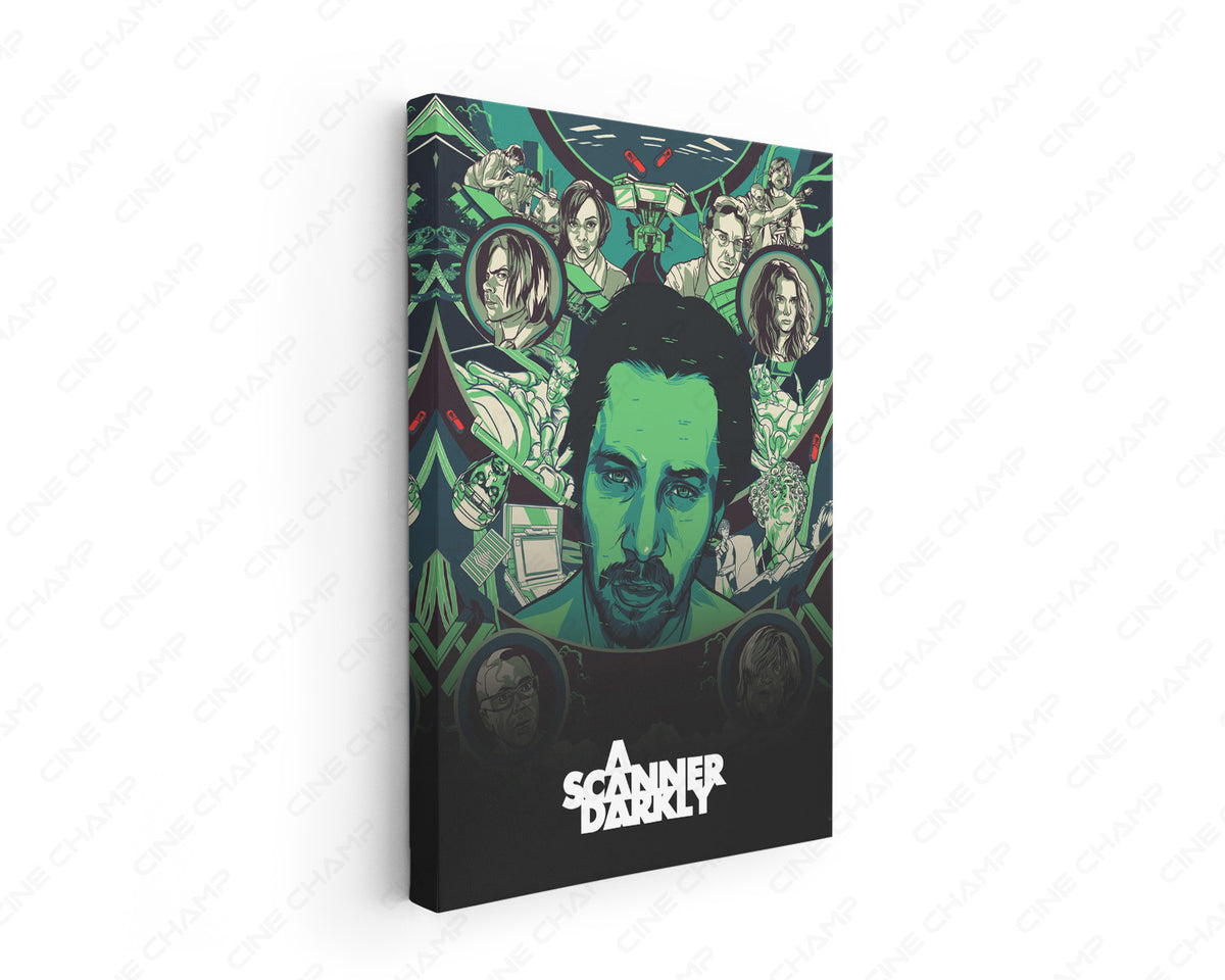 A Scanner Darkly Canvas Wall Art