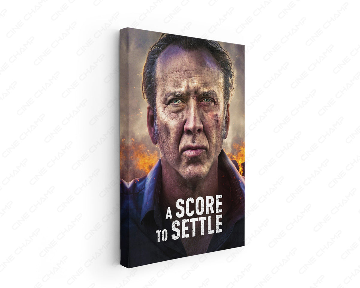 A Score to Settle Canvas Wall Art