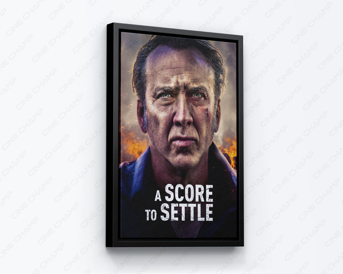 A Score to Settle Movie Poster Artwork