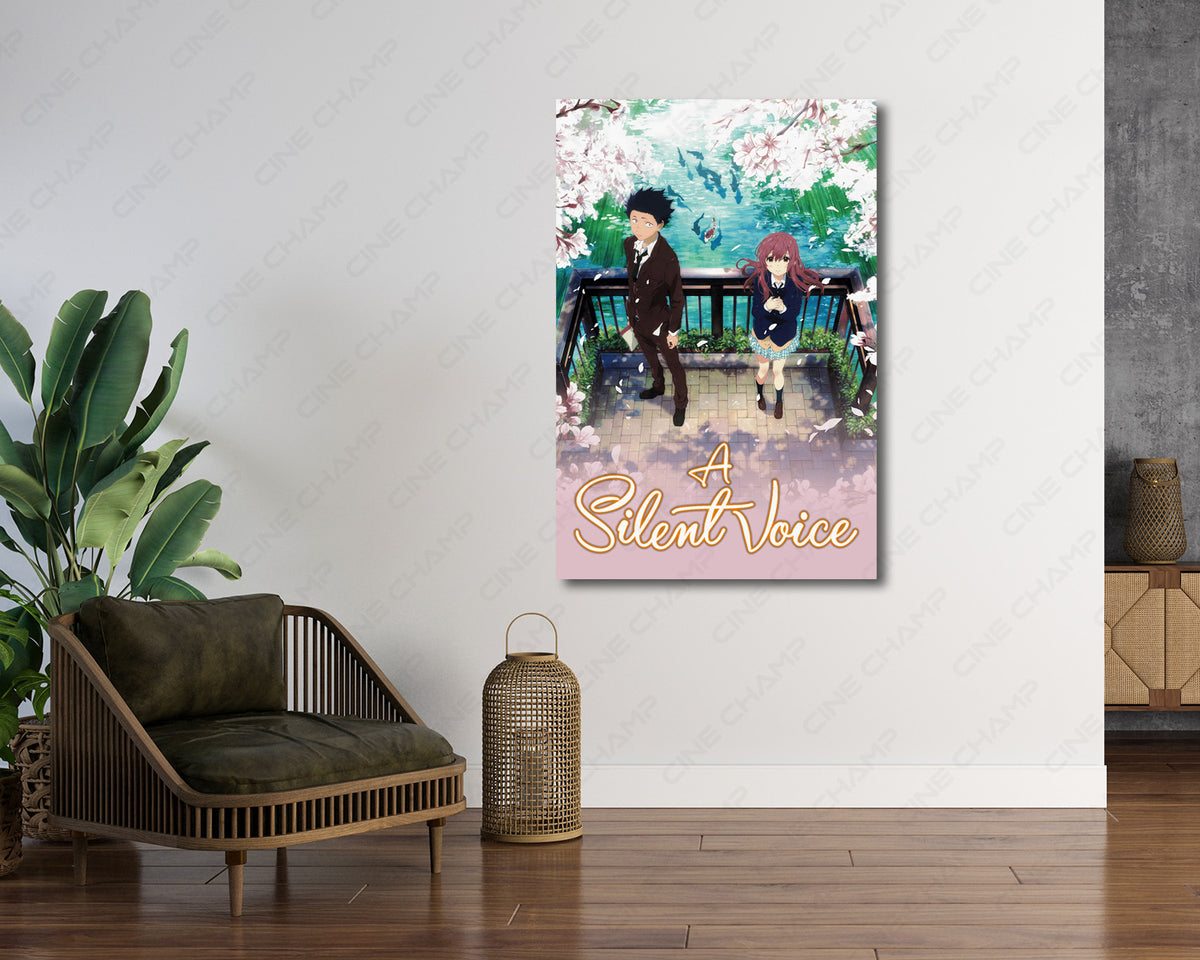 A Silent Voice Emotional Movie Print