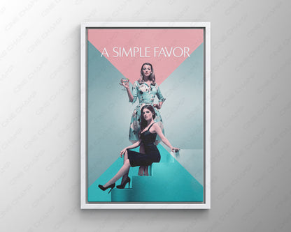 A Simple Favor Movie Poster Artwork

