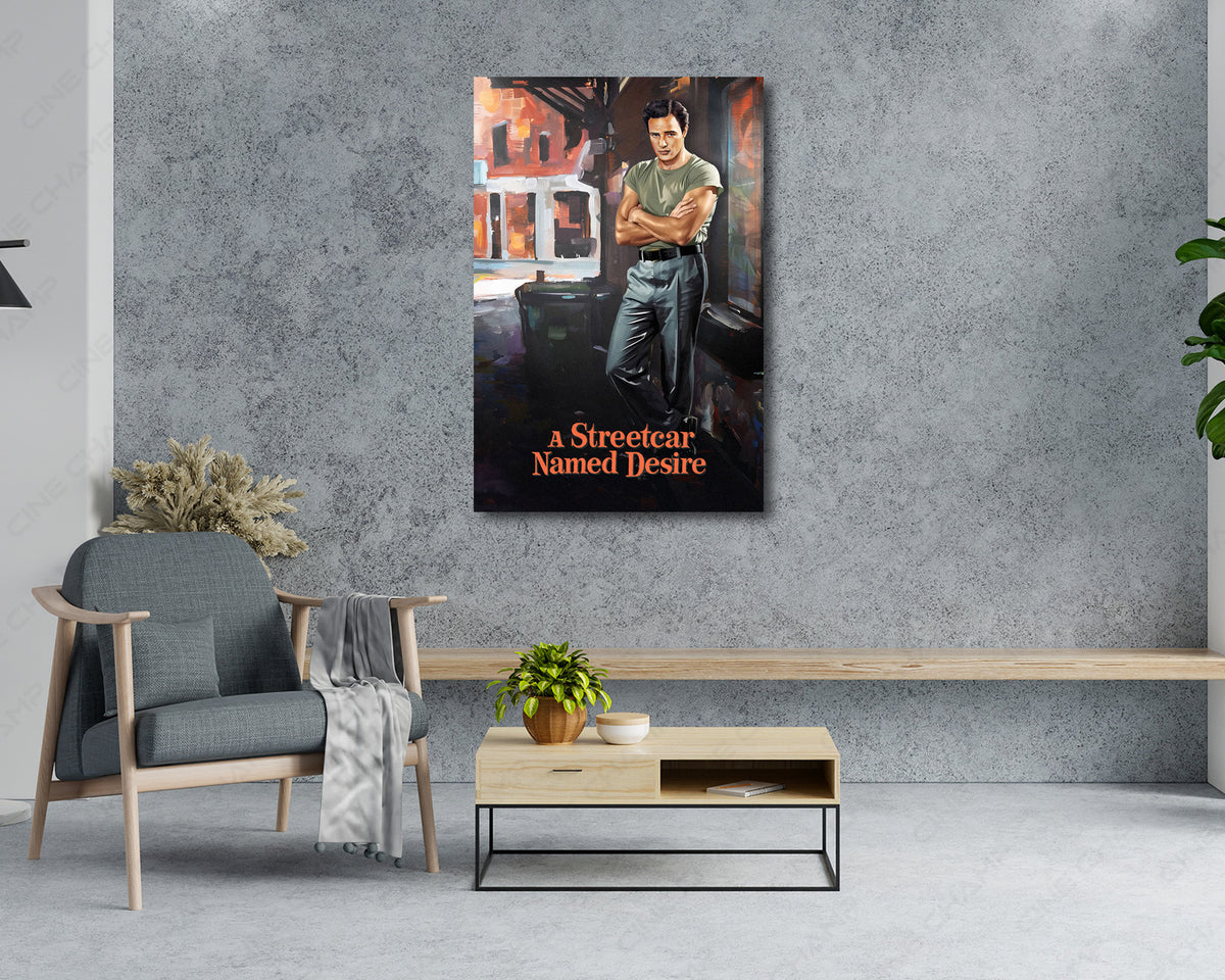 A Streetcar Named Desire Classic Movie Canvas