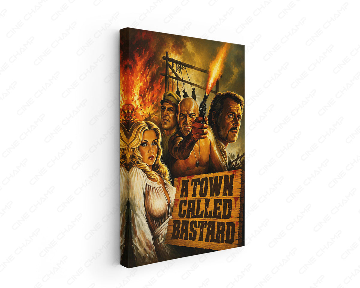 A Town Called Bastard Canvas Wall Art
