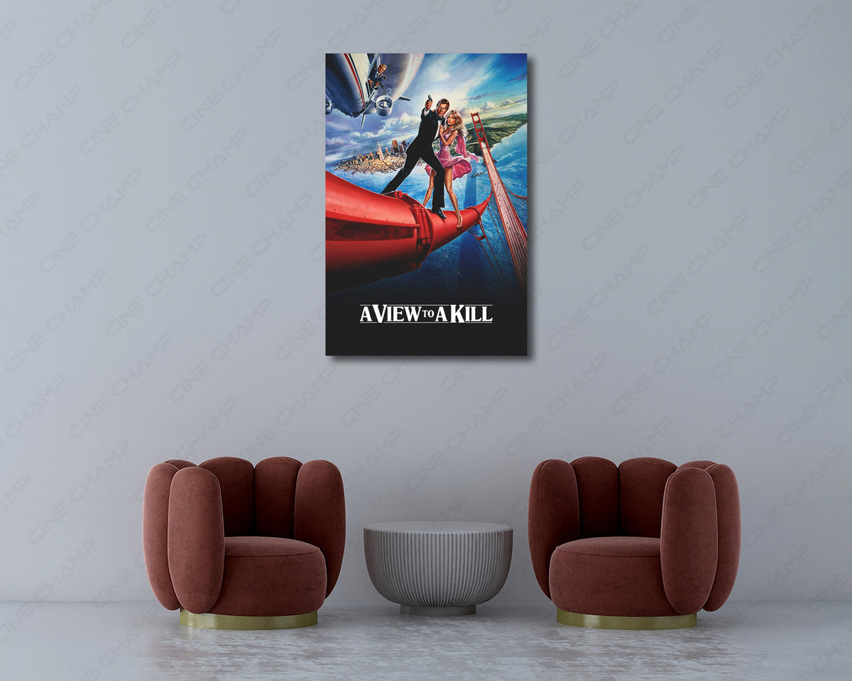 A View to a Kill Classic James Bond Artwork