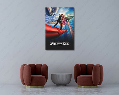 A View to a Kill Classic James Bond Artwork