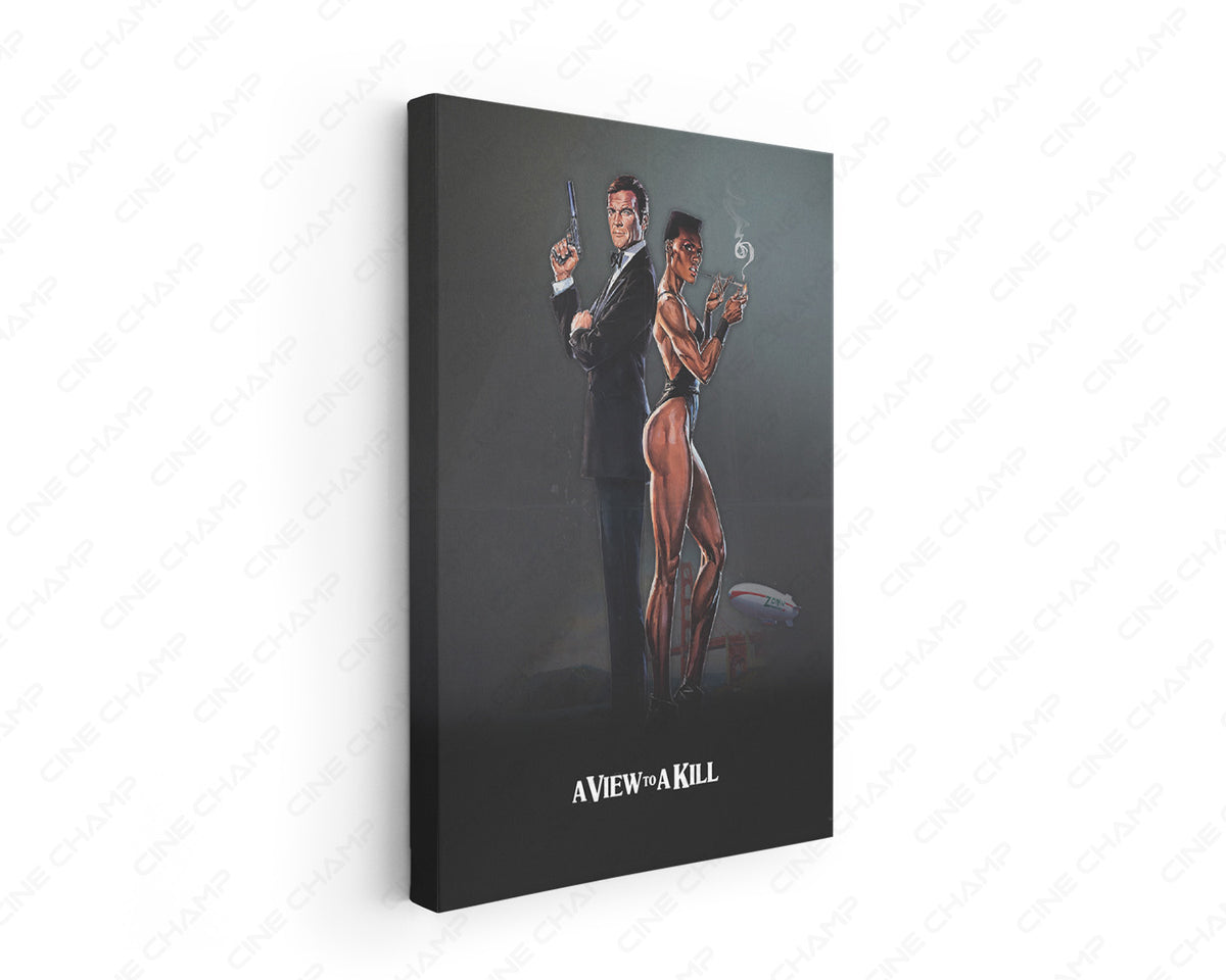 A View to a Kill James Bond Canvas