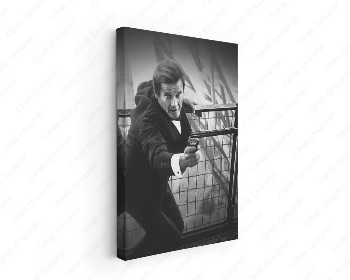 A View to a Kill James Bond Canvas Wall Art