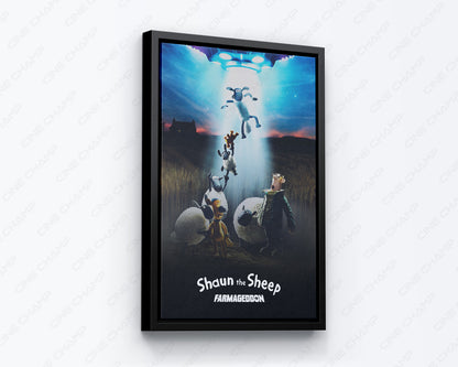 Aardman Shaun the Sheep Movie Wall Decor