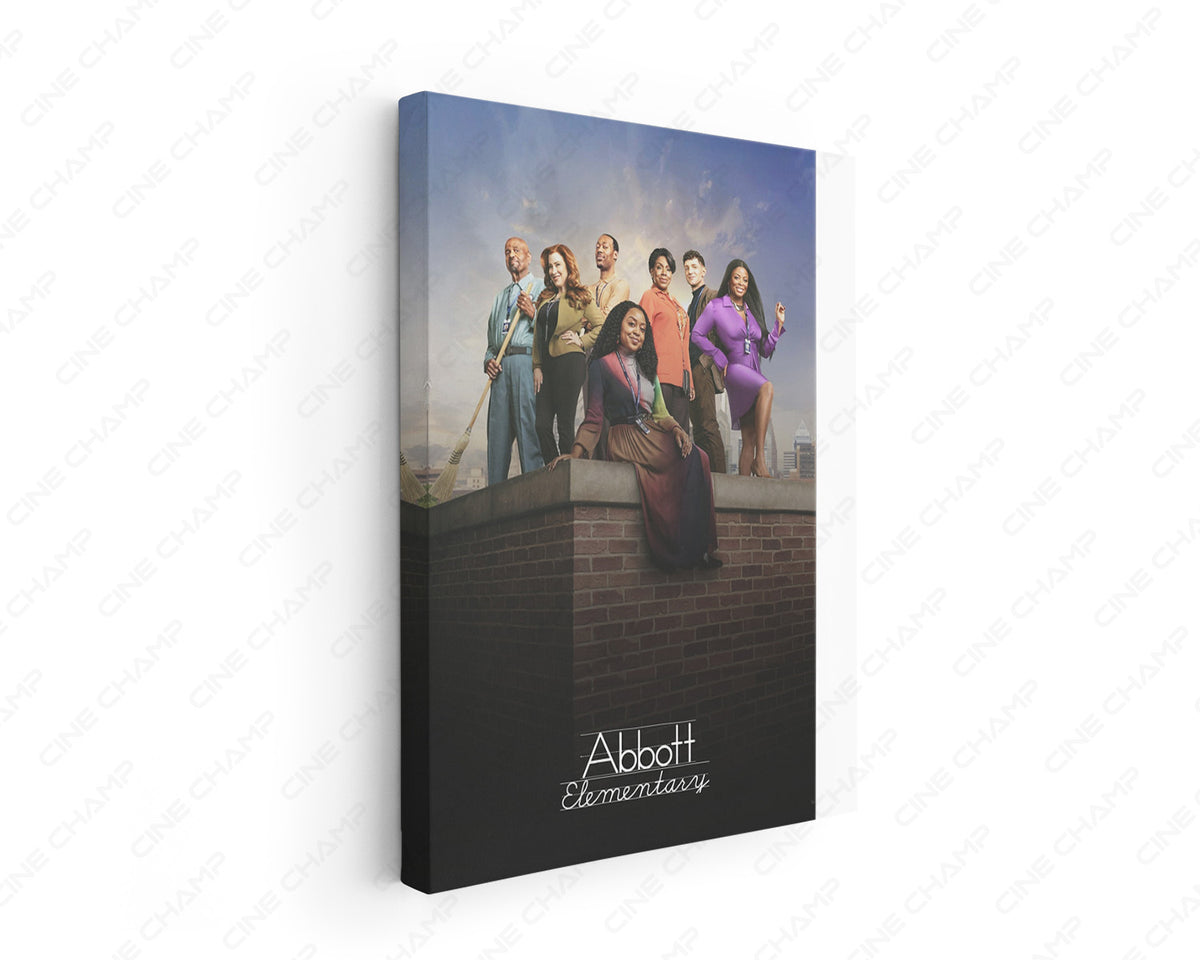 Abbott Elementary Canvas Wall Art