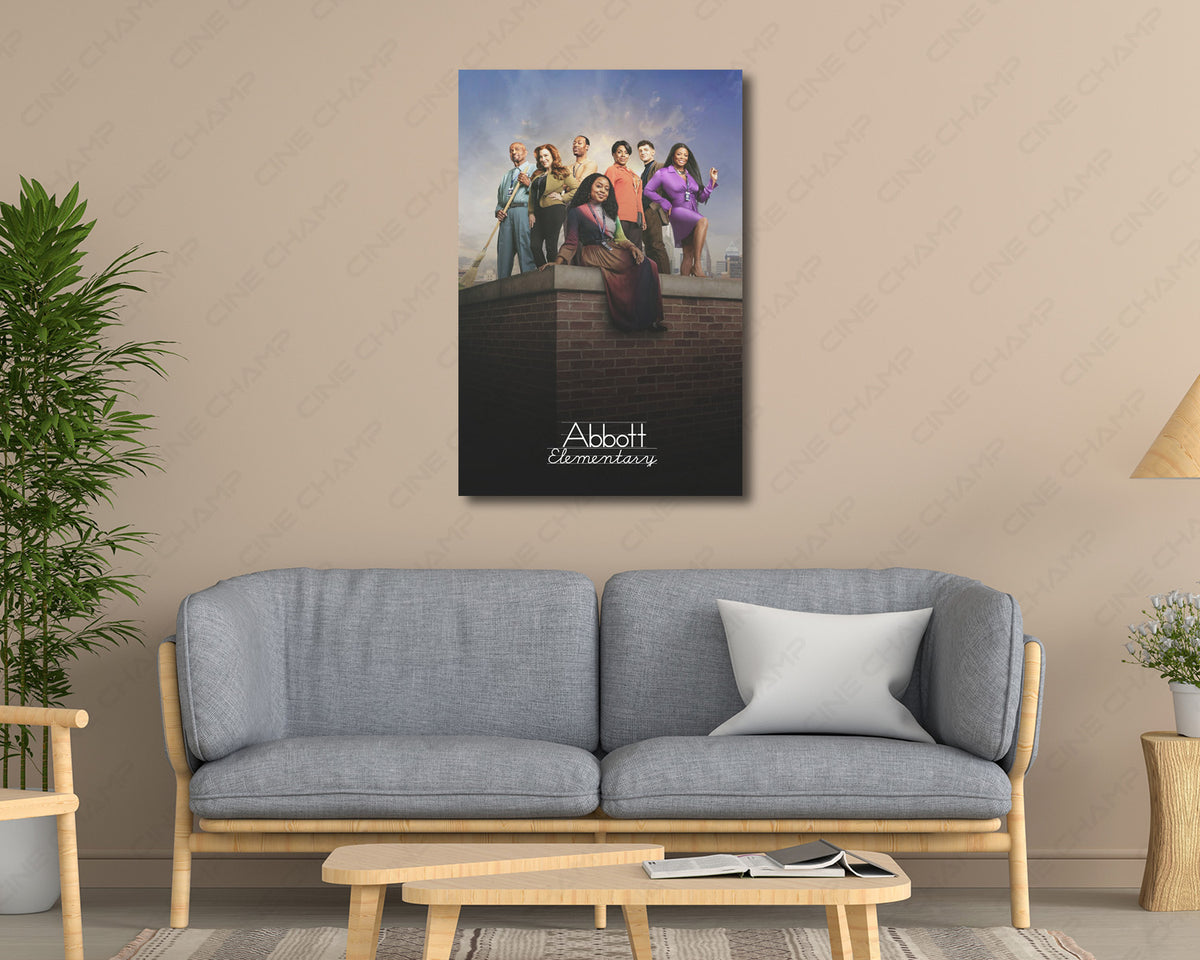 Abbott Elementary TV Series Canvas