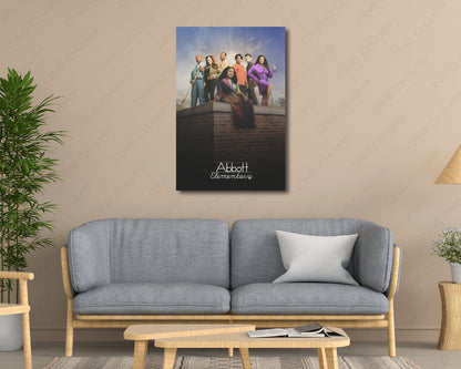 Abbott Elementary TV Series Canvas