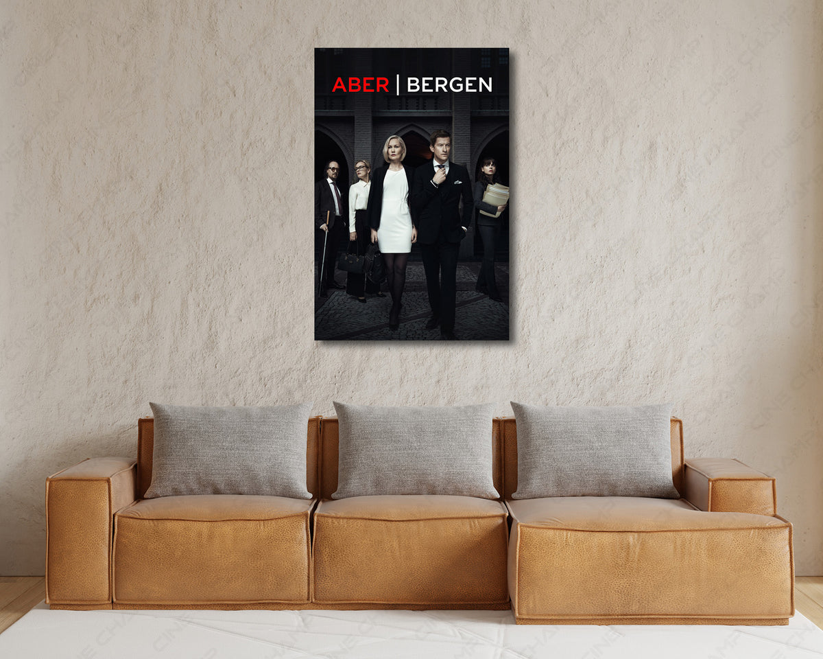Aber Bergen Norwegian TV Series Canvas