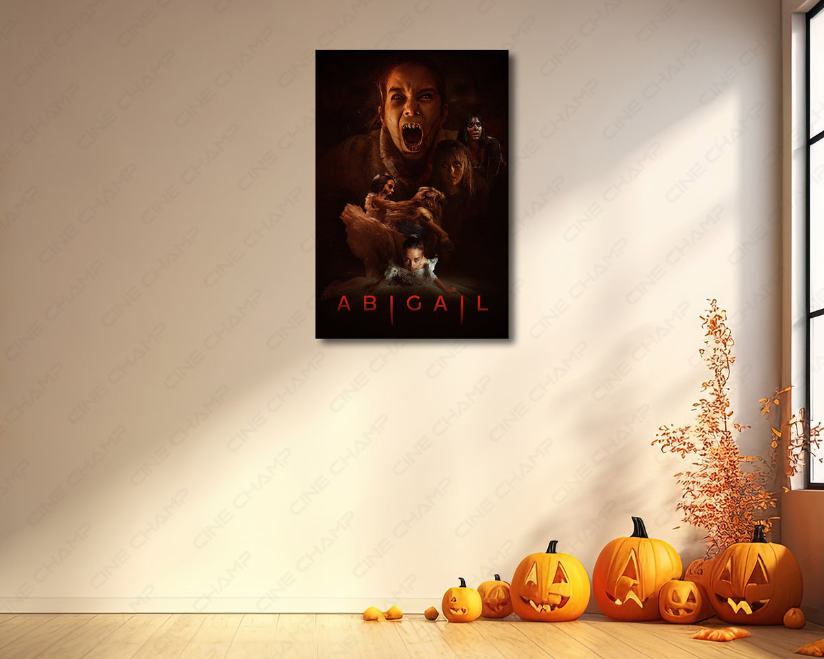 Abigail Dark Movie Canvas Artwork