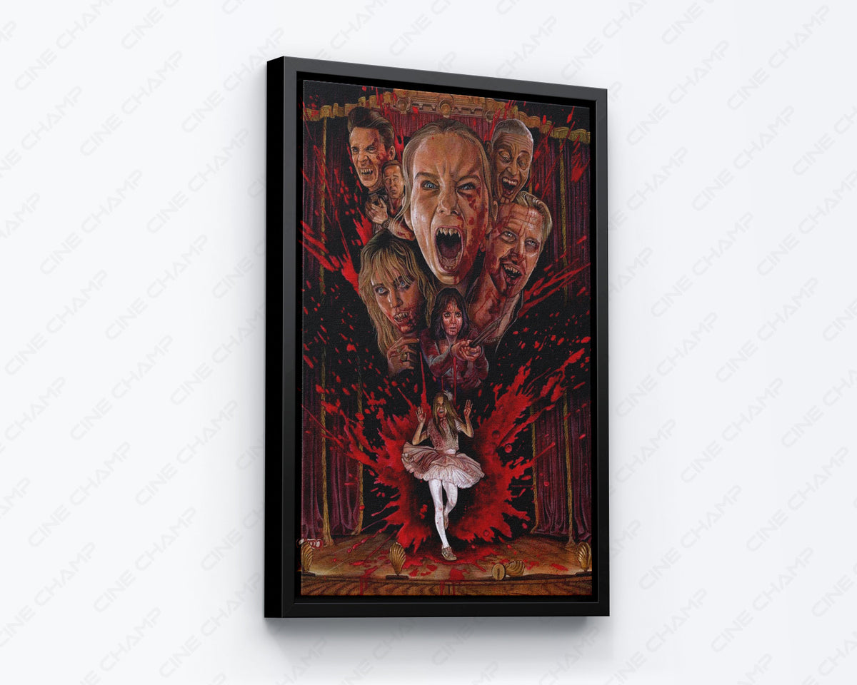Abigail Dark Vampire Canvas Print