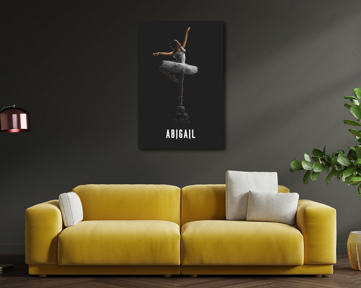 Abigail Horror Character Canvas Print