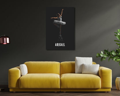 Abigail Horror Character Canvas Print