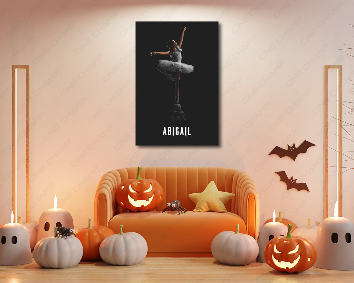 Abigail Horror Film Canvas Artwork