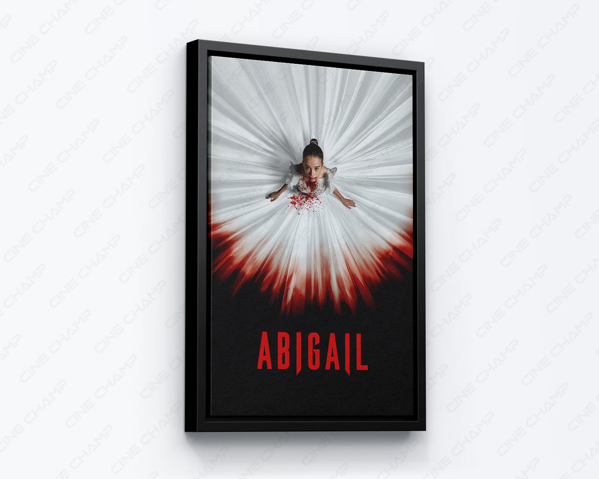 Abigail Vampire Horror Canvas Print
