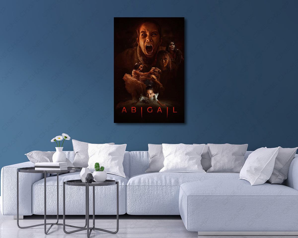 Abigail Vampire Movie Canvas Print
