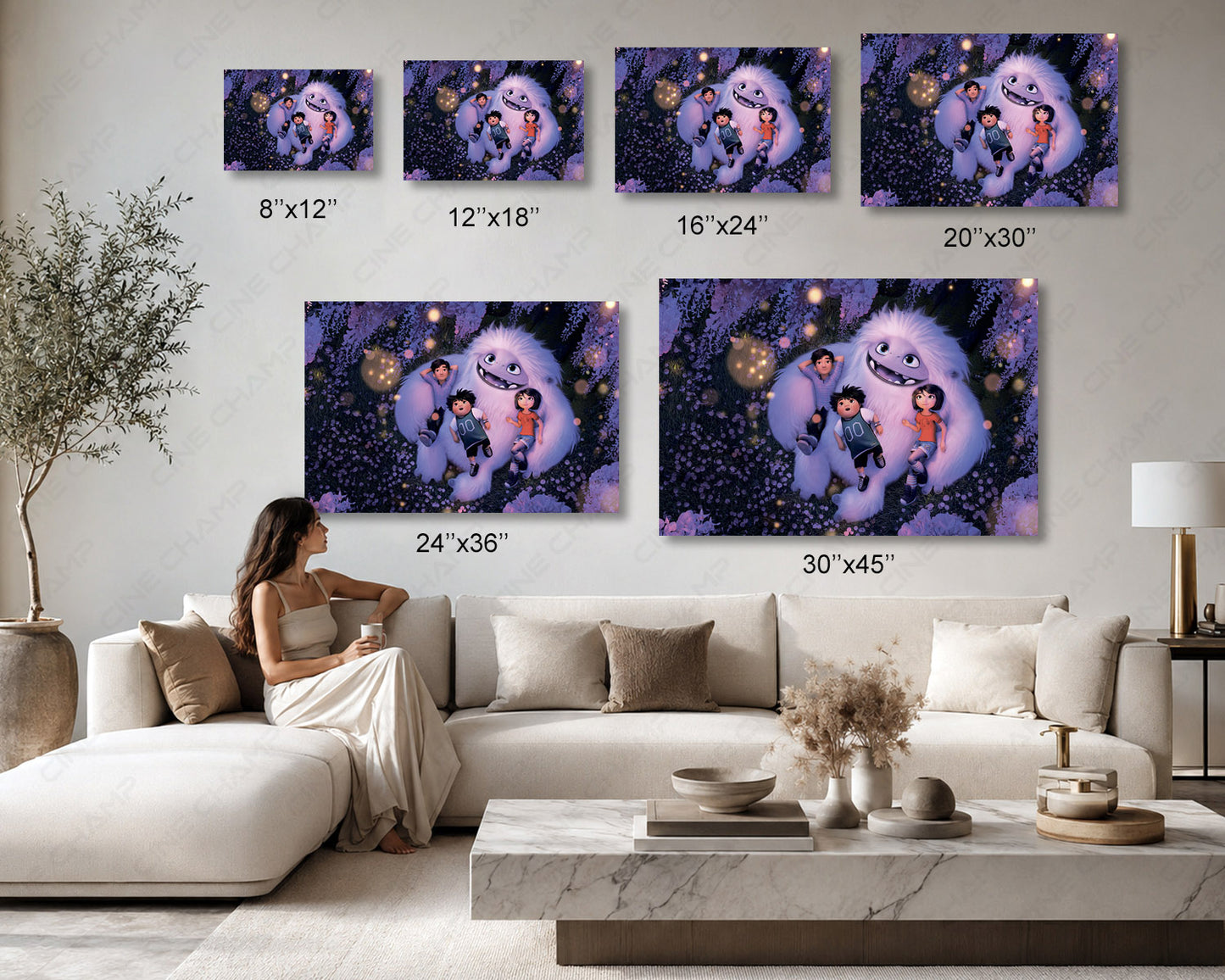 Abominable Canvas Wall Art