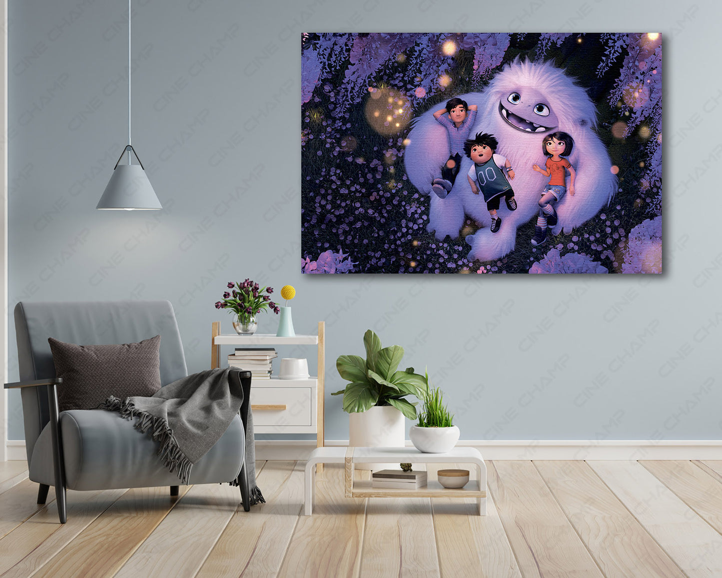 Abominable Canvas Wall Art