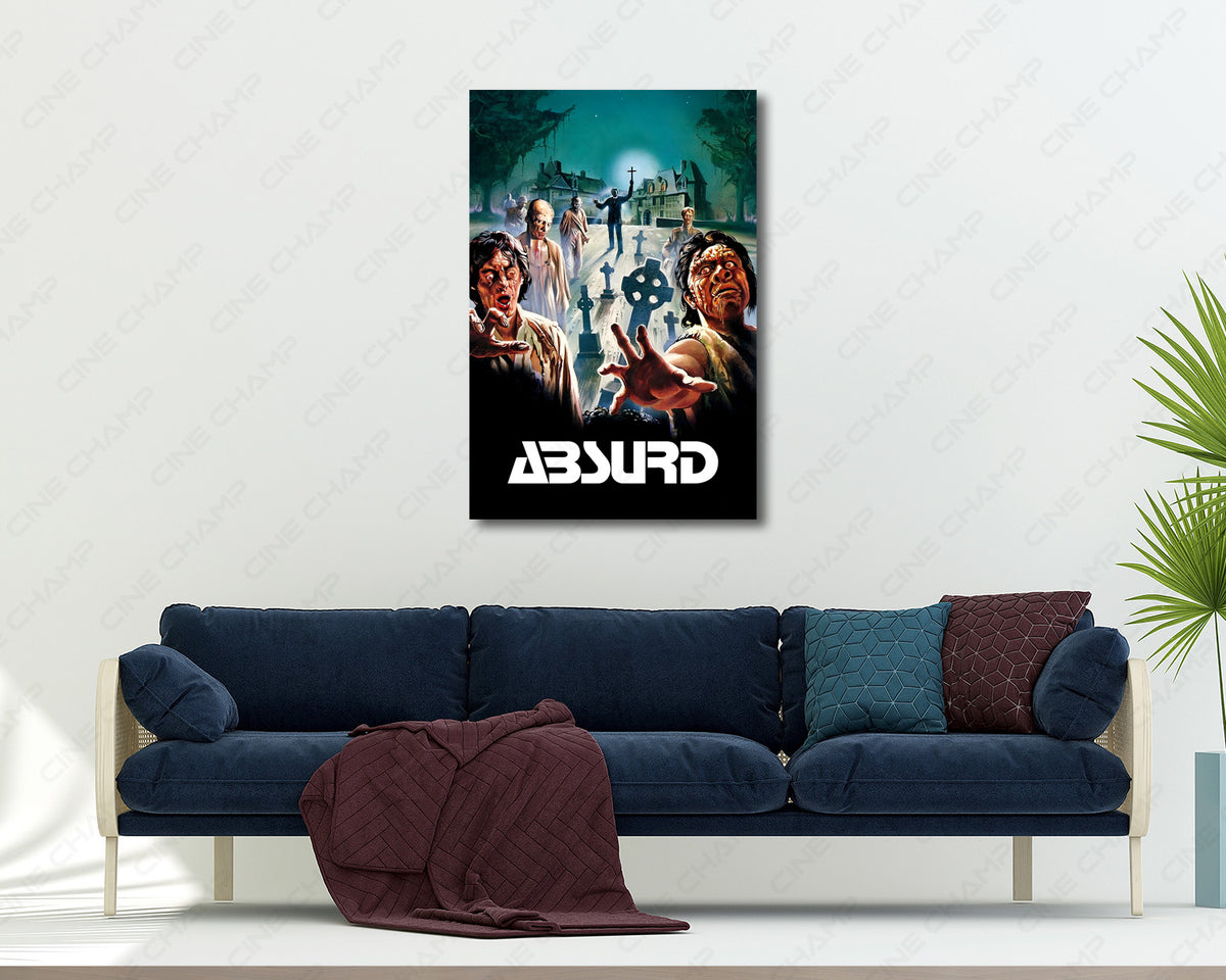 Absurd 1981 Italian Horror Canvas