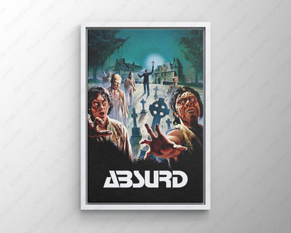 Absurd Slasher Movie Wall Artwork