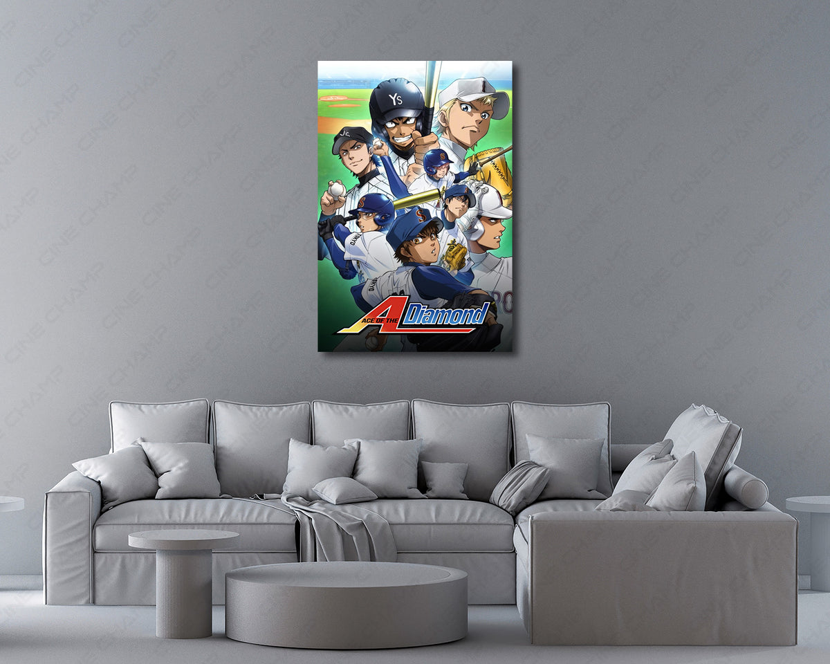 Ace of the Diamond Baseball Anime Canvas