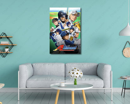 Ace of the Diamond Baseball Wall Decor