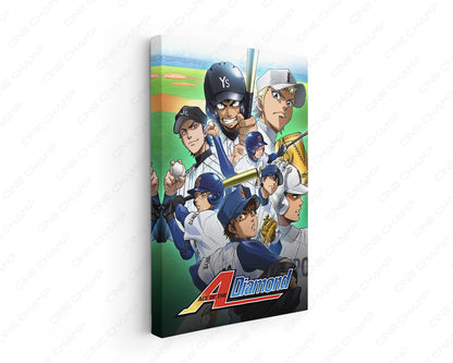 Ace of the Diamond Canvas Wall Art