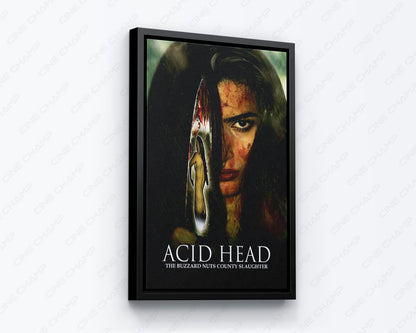 Acid Head Horror Canvas Print