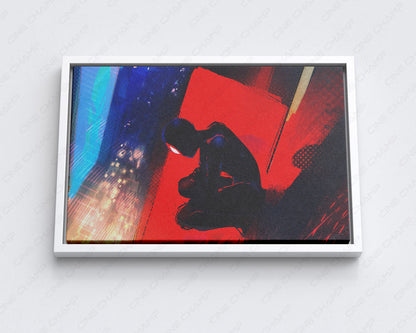 Across The Spider-Verse Movie Poster Canvas