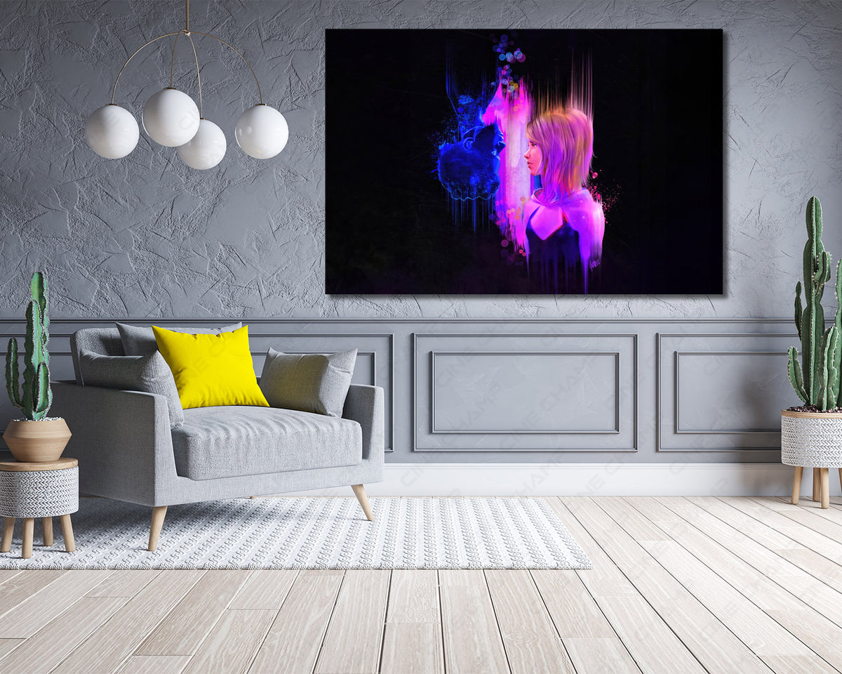 Across the Spider-Verse Couple Wall Art