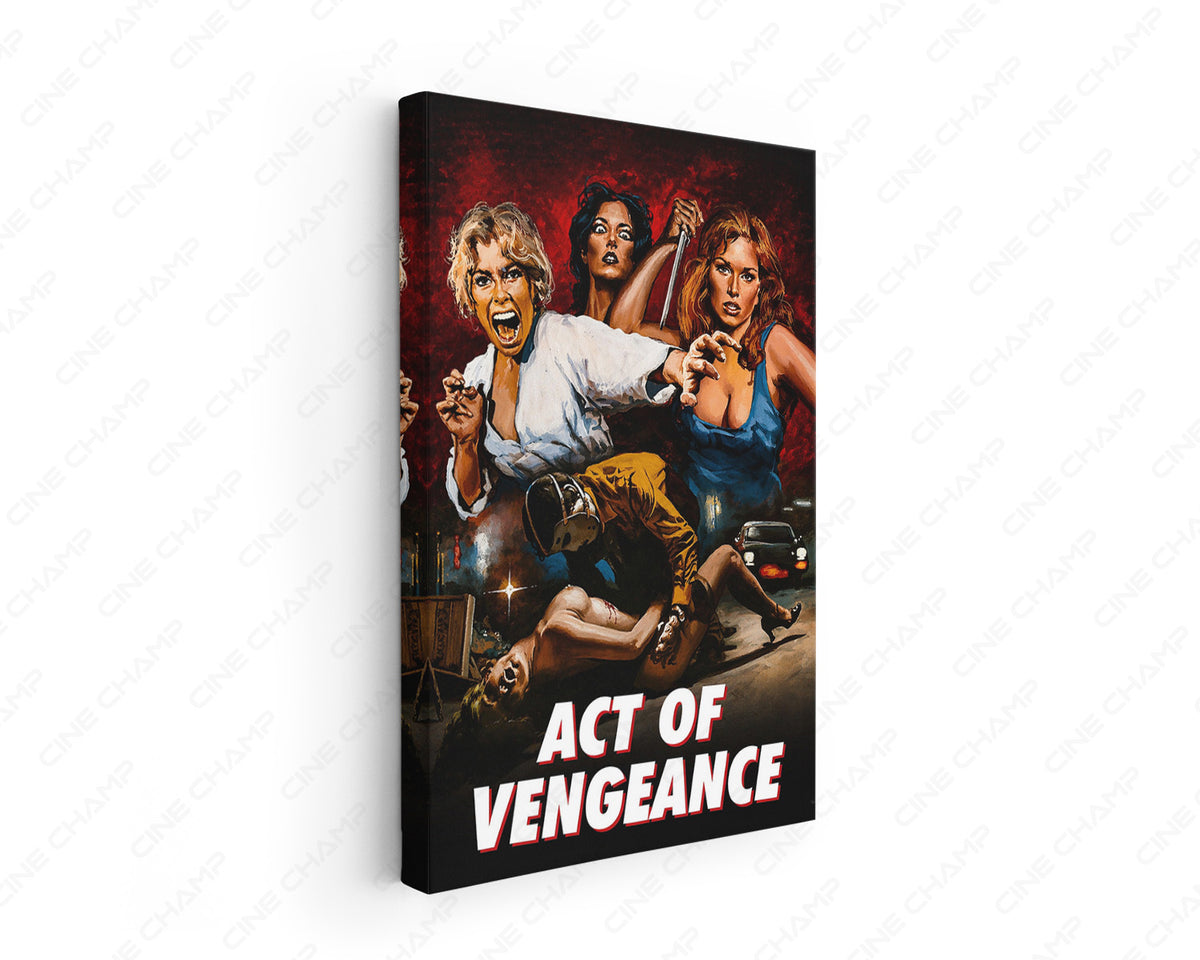 Act of Vengeance Canvas Wall Art