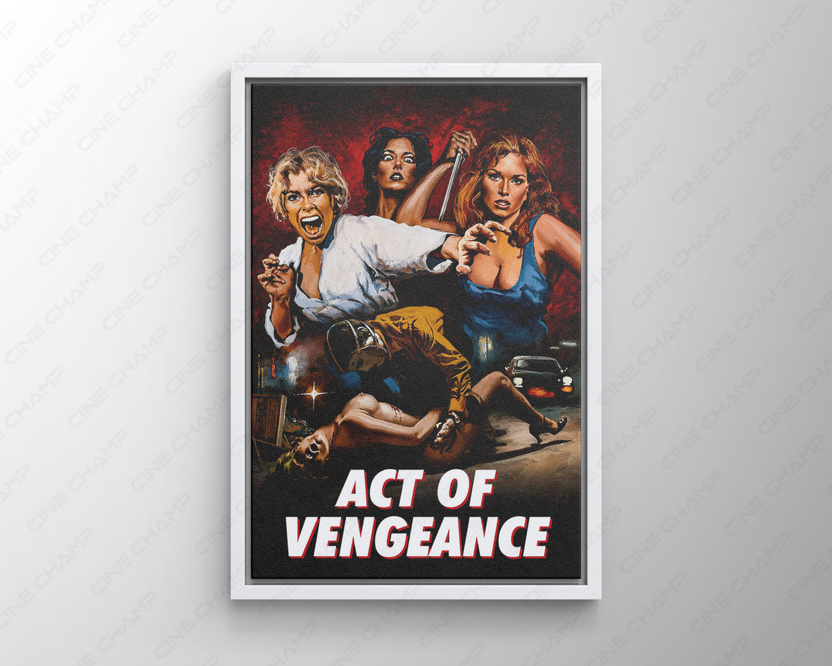 Act of Vengeance Revenge Thriller Artwork