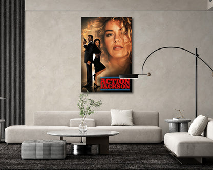 Action Jackson Carl Weathers Movie Canvas