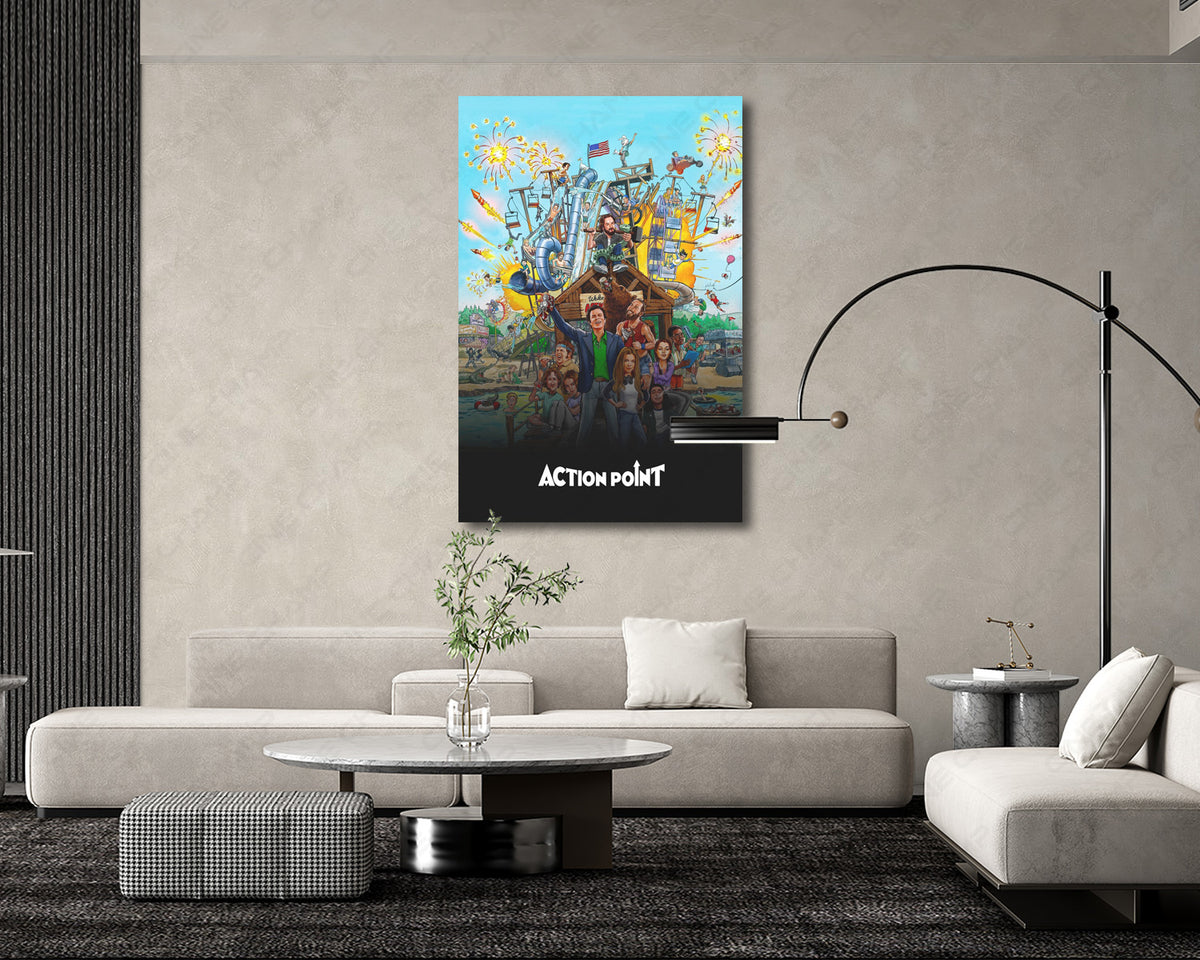 Action Point movie canvas wall decor