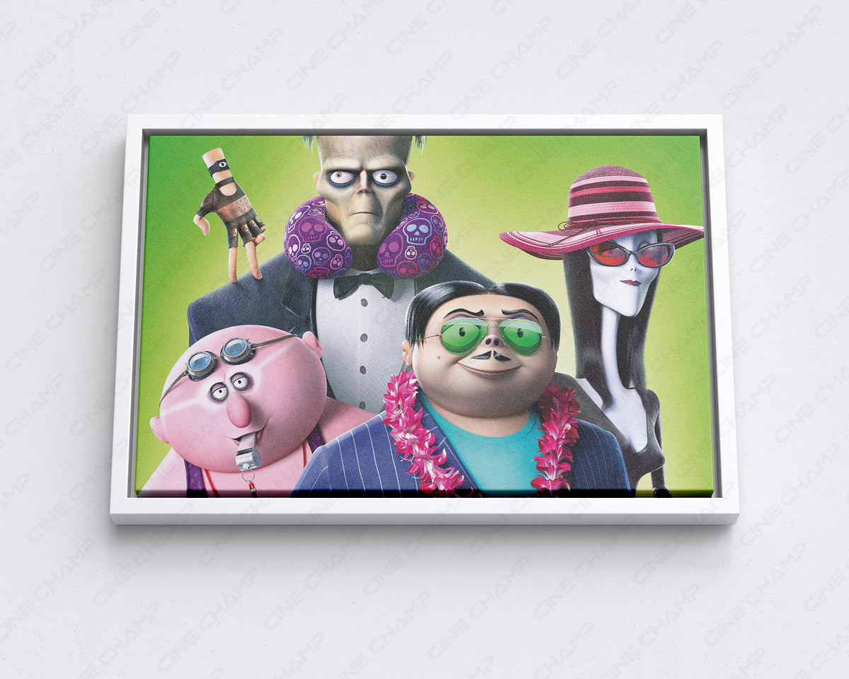 Addams Family Dark Comedy Wall Art
