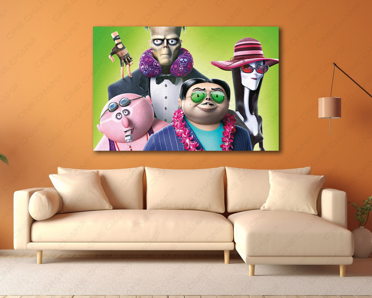 Addams Family Movie Canvas Print