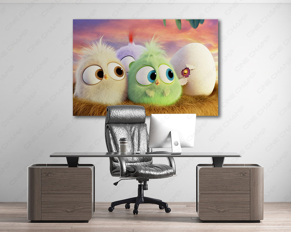Adorable Angry Birds Character Artwork