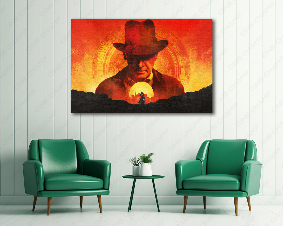 Adventure movie canvas artwork
