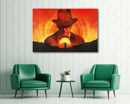 Adventure movie canvas artwork